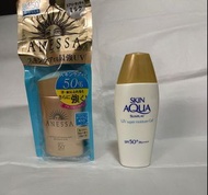 New全新 Skinaqua 防曬 Anessa 防水防曬乳sunscreen