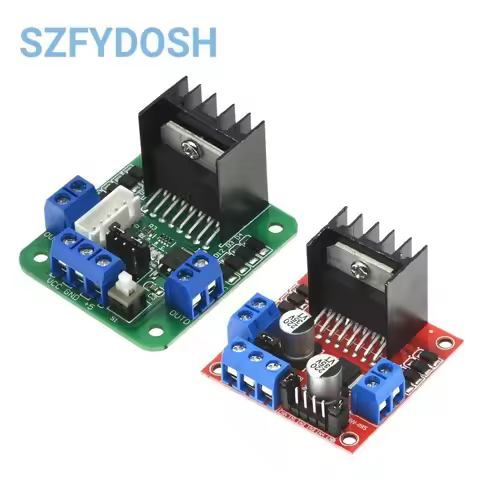 L298N Driver Board Module L298N Stepper Motor Smart Car Robot Breadboard Peltier High Power L298 DC 