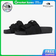 The North Face | The North Face Official Ns81S43J White Label Woven Slide Black