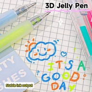 3D Jelly Marker Pens Set School Supplies Waterproof Quick Dry Drawing Tools for Students Art Class
