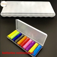 LOLLIPOP1 Holder for 10Pcs AA Battery Case AA Batteries Plastic Container
