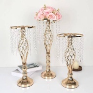 Luxurious Glass Cabinet Decoration Flower Vase Wedding Vase Decoration