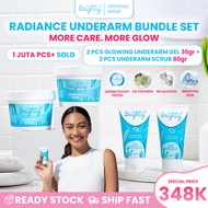 [glowing Package] Brighty Glowing Underarm 2 Pcs + Brighty Underarm Scrub 2 Pcs