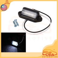 1 PCS 12V 24V 6 LED License Number Plate Tag Light Car Trucks Trailer Lorry 4x4 Car Motor Boat Lorry