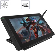 HUION Kamvas 13 Android Support Graphics Drawing Tablet Monitor with Full Laminated Screen Battery-F