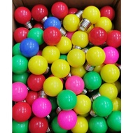 LED Colourful Ping Pong Bulb E27 1W