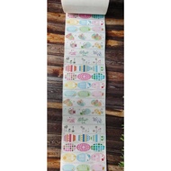 OVAL colorful name label sticker name label waterproof