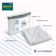 Mattress Protector Quantum Waterproof Mattress Protector 90 x 200