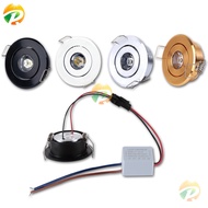 3W Mini Round High Power LED Recessed Ceiling Down Light Lamps LED Downlights for Living Room Cabinet Bedroom