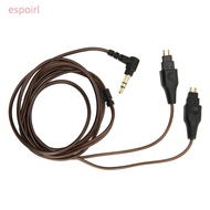 ESPOIR Earphone Replacement Cable, OFC Flexible 3.5mm Plug Headphone Sound Cable, 3.9ft Low Loss Ear