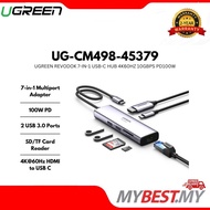UGREEN REVODOK 7-IN-1 USB-C HUB 4K60HZ 10GBPS PD100W - UG-CM498-45379