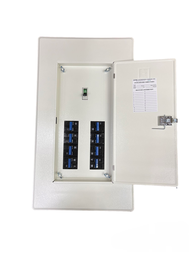Panel Board with 150A 2 Pole 250SPS Main with 8 Branches 2 Pole Circuit Breaker Bolt On ( Koten) ( T
