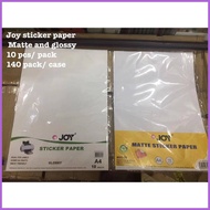 ✆ ◵ ✙ JOY STICKER PAPER (GLOSSY & MATTE)