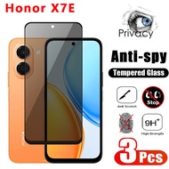 Privacy Tempered Glass For Honor X7E 4G 5G 2026 Camera Lens Screen Protector Glass For HonorX7E X7 E