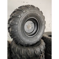 18x9.5 8inch 8 inch tayar and rim 4 lobang 88