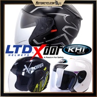 XDOT HELMET Series G518B G515DV G528 G528C KHI K18W LTD OPEN FACE TOPI KELEDAR