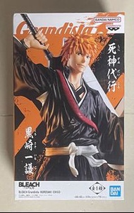 放全新 Banpresto Bleach GRos Grandista resolution of soldiers 死神 漂靈 Kurosaki Ichigo 黒崎 一護 長盒 figure
