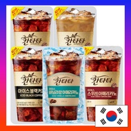 Cantata coffee pouch 230ml  |  caramel Macchiato , hazelnut , black , sweet americano | korean instant coffee