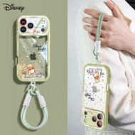 เคสโทรศัพท์แบบบางเฉียบ ใส ลาย Winnie the Pooh สำหรับ Apple iPhone 17 pro Max 16 pro 15 14 13 12 11 1