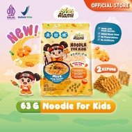 ALAMII Noodle for Kids 63g | Food Healthy MPASImie for Children with Nutritious Ramen and Carrots Na