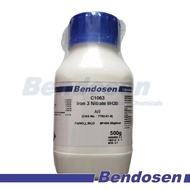 Iron 3 Nitrate 9H2O, AR, 500g, BENDOSEN.