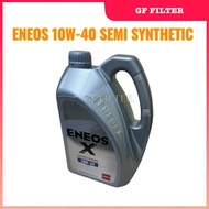 ENEOS 10W40 4 LITER SEMI SYNTHETIC API SP 10W-40 4L ENGINE OIL SIRIM MINYAK ENGINE