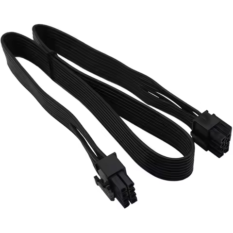 CPU 8 Pin To 4+4 Pin ATX Power Supply Cable 8Pin To 8Pin For Corsair For COOLER MASTER And So On Mod