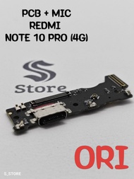 CONNECTOR CHARGER XIAOMI REDMI NOTE 10 PRO 4G ORI PAPAN KONEKTOR CAS PCB BOARD FLEXIBLE CAS XIAOMI R