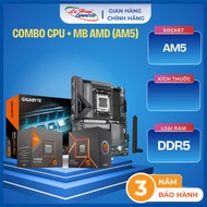 Combo Gear AMD AM5 CPU Ryzen 5 7500F/ 8500G + MB GIGABYTE X870 EAGLE WIFI7 DDR5 - Genuine Product