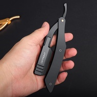 Professional Straight Edge Razor with 20 Stainless steel Blades Barber Straight Razor Close Shaving 