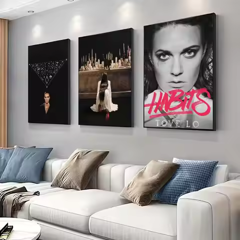 Tove Lo Singer Poster for Modern Decor in Home Offices, Bedrooms, Living Rooms, Kitchens, Bathrooms.