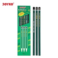 (LIVE) Pencil - Joyko P-88 Pencil - 2B - 1 BOX 12 PCS 2