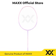 MAXX Badminton Racket - VENUS M V (FREE String + Grip + Single ZIP Bag)