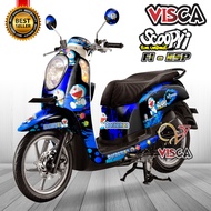Decal Scoopy Fi Full Body 2015 2016 Stiker Scoopy Fi Full Body 2015 2016 Doraemon
