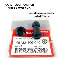 Karet boot kaliper usus supra x grand /beat /beat pop /beat street /supra x 125 /vario /beat f1