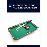 ♞35*20 inches mini billiard table set wooden billiards table for kids boy gift small pool table set