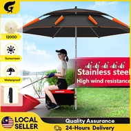 Payung Mancing Big Fishing Umbrella Adjustable Beach Sun Shade Payung Besar Khemah Camping Payung Be
