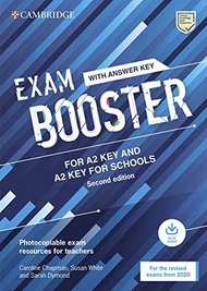 Exam Booster for A2 Key and A2 Key for Schools with Answer Key with Audio for the Revised 2020 Exams