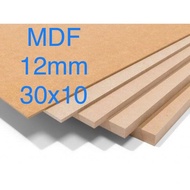 12mm MDF board (30x10)cm, MDF plywood, MDF wood board, MDF plywood