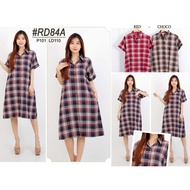JUMBO Flannel Casual Dress RD84A