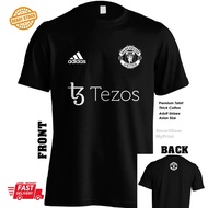 Manchester United Tezos MU Tshirt Cotton Not Jersey Football Premier LeagueS-5XL