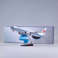 Boyin B737MAX8 China International Airlines 47CM Simulation Domestic Civil Airliner Aircraft Model S