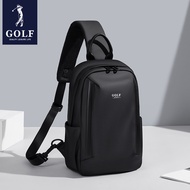 Beg Dada Golf GOLF Beg Bergaya Lelaki Beg Bahu Berkapasiti Besar Tahan Air Beg Selempang Berbilang F