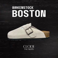 Birkenstock Boston Suede Clogs with Soft Footbed JU0E