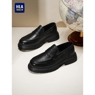 HLA/Hailan House Men's Shoes New Style Summer Fashion Cover Foot Leather Shoes Men's Comfortable Thi