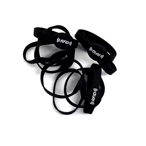 ID 125KHz RFID Read Only EM4100 TK4100 Waterproof Soft Wristband Bracelet Silicone Band Access Contr