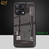 HP Softcase Glass Kaca Oppo Reno 14 New 2025 - Casing New Oppo Reno 14hp - K14