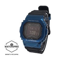 Casio G-Shock Full Metal Case Bluetooth® Multi-Band 6 Tough Solar Black Resin Band Watch GMWB5000G-2D GMW-B5000G-2D GMW-