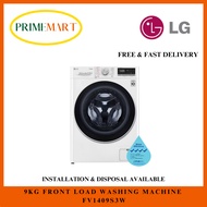 LG FV1409S3W 9KG AI DIRECT DRIVE FRONT LOAD WASHING MACHINE - 2 YEARS LG WARRANTY + FREE DELIVERY