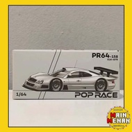 Pop Race Mercedes CLK GTR Silver